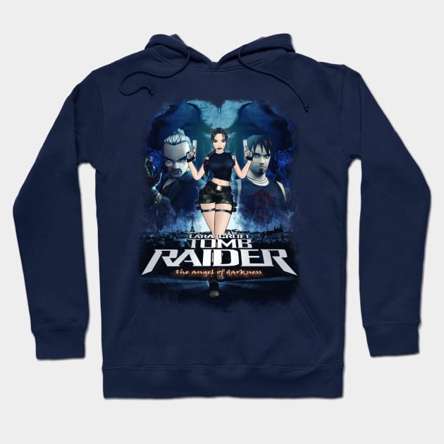 Tomb Raider: Angel of Darkness Hoodie by Keith_Byrne